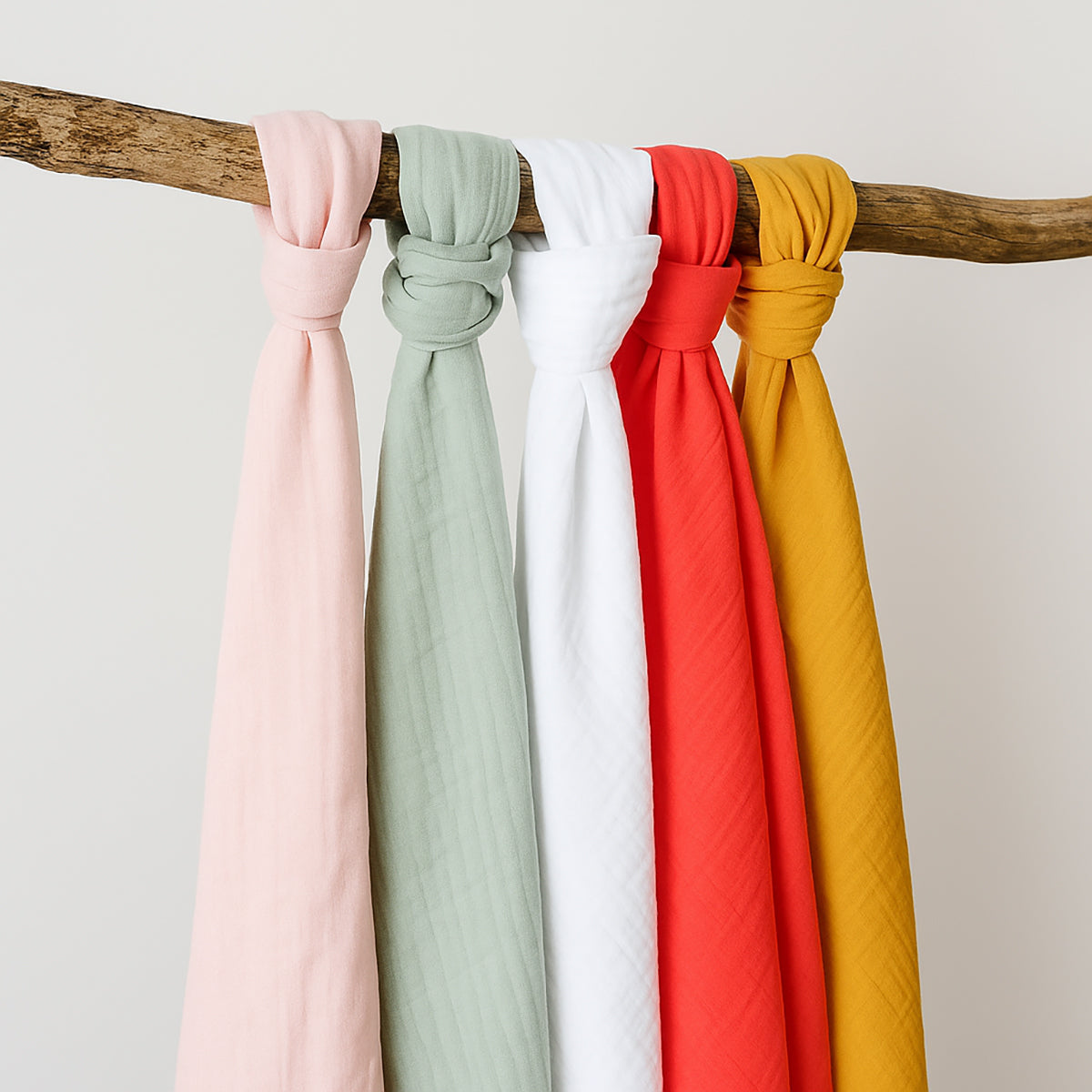 Maxi Organic Cotton Swaddles - Green