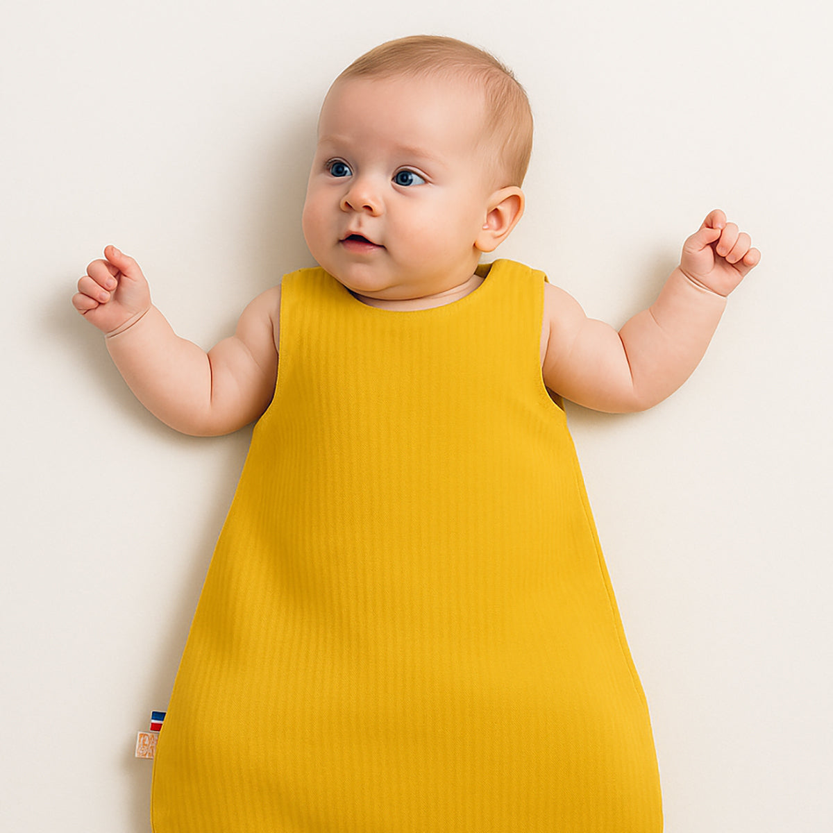 Organic Cotton Summer Sleeping Bag - Honey